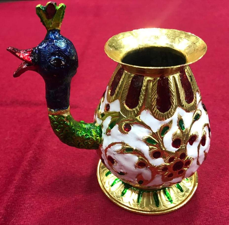Kalash (With Peacock Design)