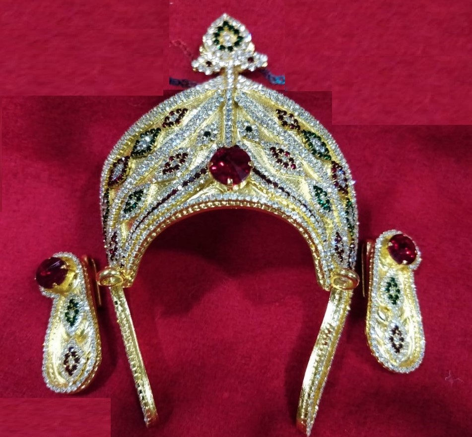 Mughat and Kundal - Kalgi Set